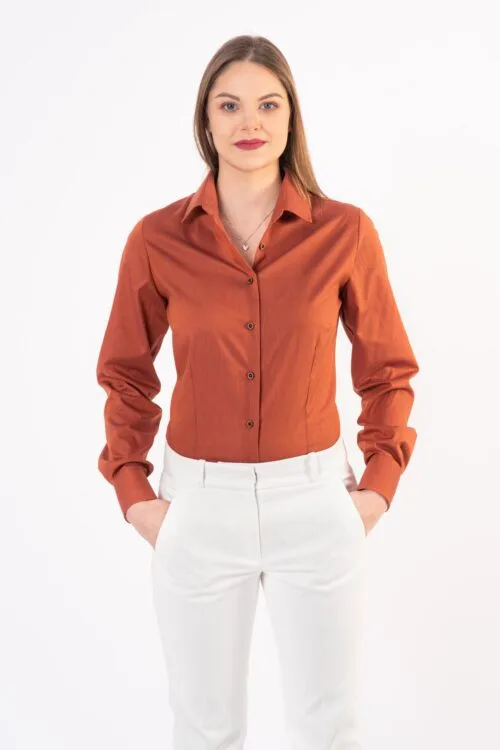 Koszula ruda elegancka